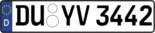 DU-YV3442