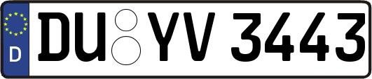 DU-YV3443