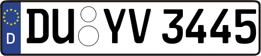DU-YV3445