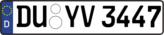 DU-YV3447