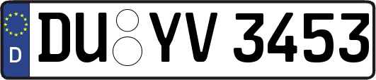 DU-YV3453