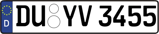 DU-YV3455
