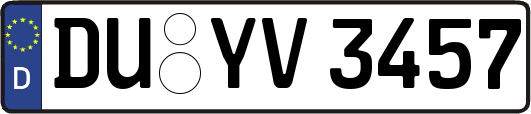 DU-YV3457