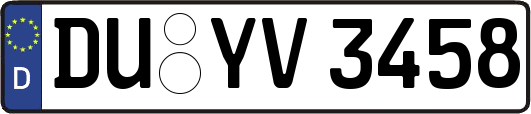 DU-YV3458
