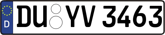 DU-YV3463