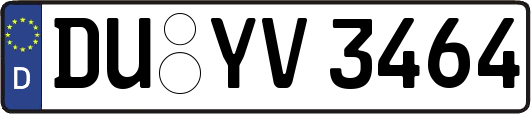 DU-YV3464