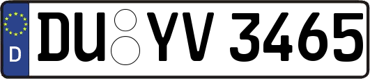 DU-YV3465