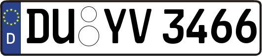 DU-YV3466
