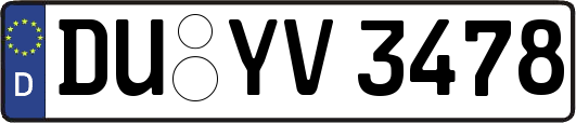 DU-YV3478