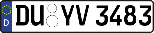 DU-YV3483