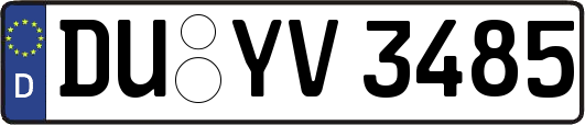 DU-YV3485