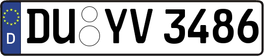 DU-YV3486