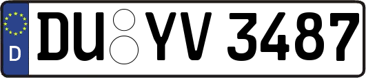 DU-YV3487