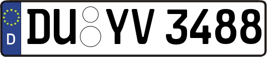 DU-YV3488