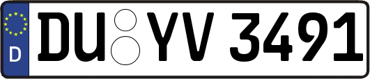 DU-YV3491