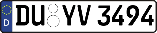 DU-YV3494