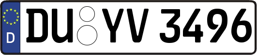 DU-YV3496