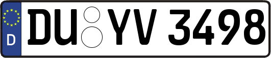 DU-YV3498