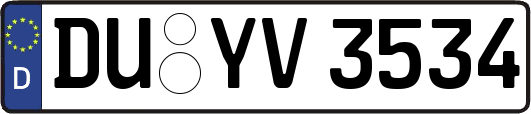 DU-YV3534
