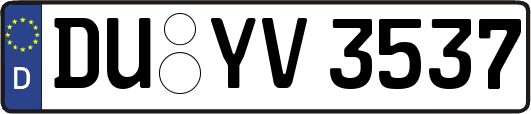 DU-YV3537