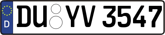DU-YV3547