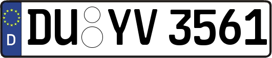 DU-YV3561
