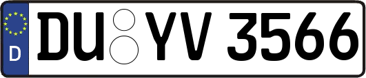 DU-YV3566