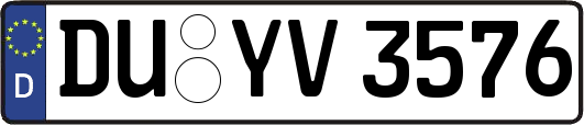 DU-YV3576