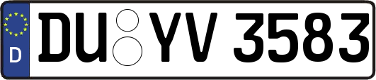 DU-YV3583