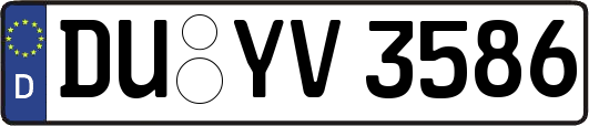 DU-YV3586