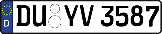 DU-YV3587