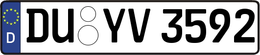 DU-YV3592