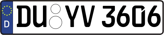 DU-YV3606