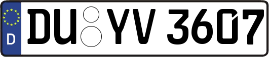 DU-YV3607