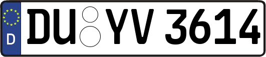 DU-YV3614