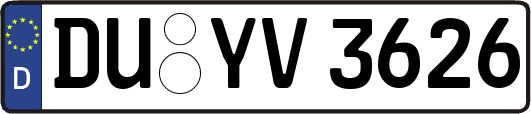 DU-YV3626