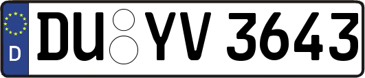 DU-YV3643