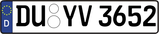 DU-YV3652