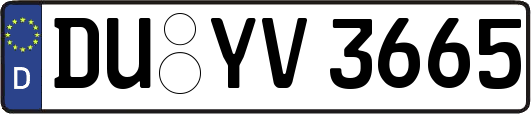 DU-YV3665