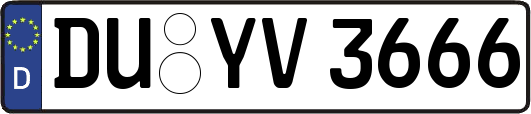 DU-YV3666
