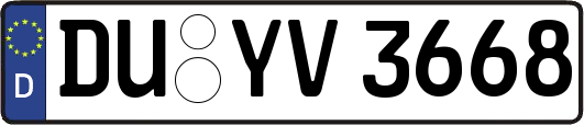 DU-YV3668