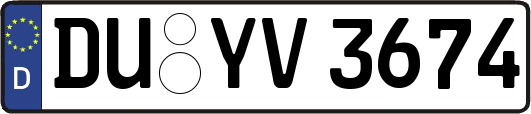 DU-YV3674