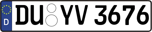 DU-YV3676