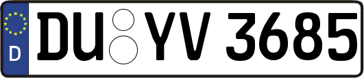 DU-YV3685