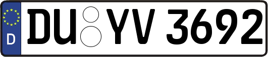 DU-YV3692