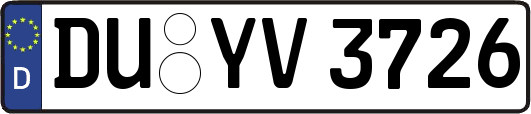 DU-YV3726