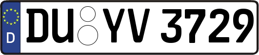 DU-YV3729