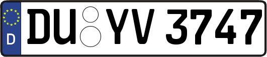 DU-YV3747