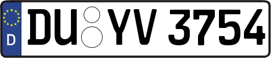 DU-YV3754