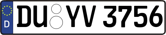 DU-YV3756